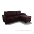 Living room L shaped sofa with royal chair